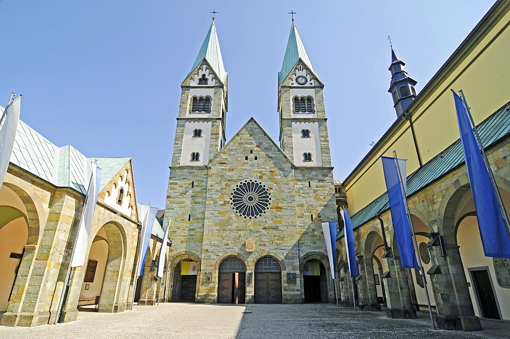 Church of the Visitation, pilgrimage basilica, Werl, Soest district, North Rhine-Westphalia, Germany, Europe