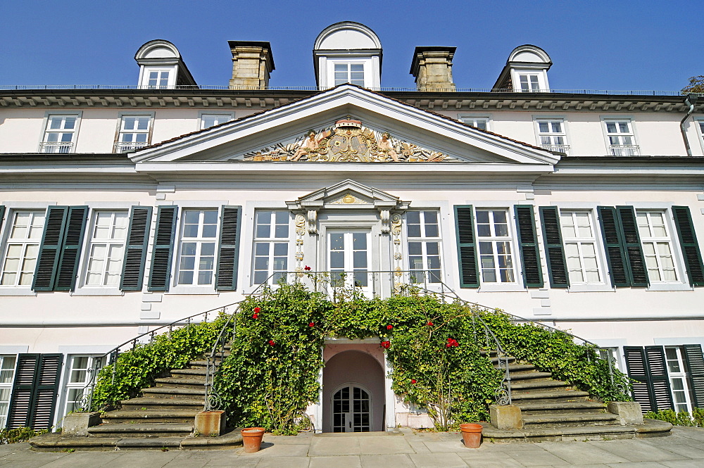 Castle, fortress, classicism, museum, Bad Pyrmont, Lower Saxony, Germany, Europe