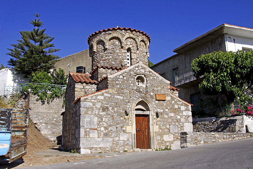 Agia Irini Church, Axos, Crete, Greece, Europe