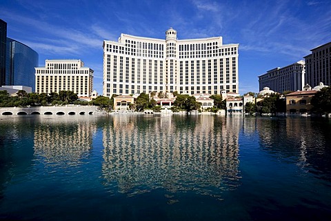 Hotel Bellagio, Las Vegas Strip, Las Vegas, Nevada, America, United States