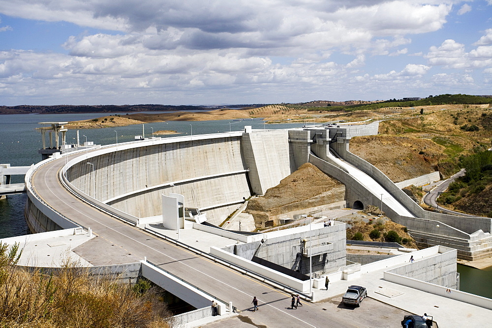 Alqueva dam, Alentejo, Portugal, Europe