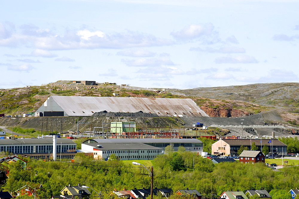 Iron ore dressing facility, Kirkenes, Norway, Scandinavia, Europe