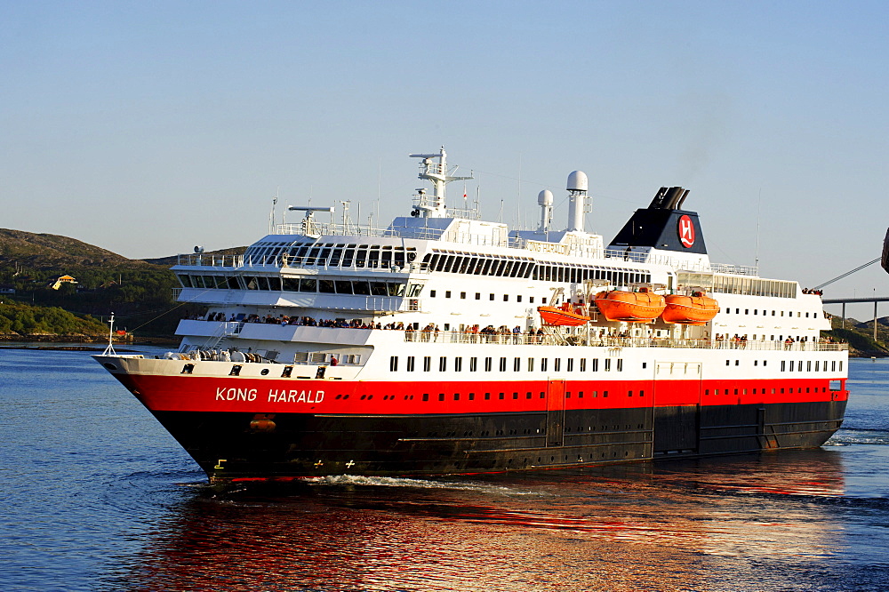 MS Kong Harald, Hurtigruten, Rorvik, Norway, Scandinavia, Europe