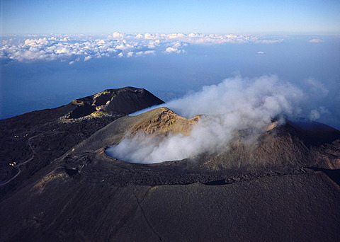 Mount Etna, 3340 m, Sicily, Italy, Europe