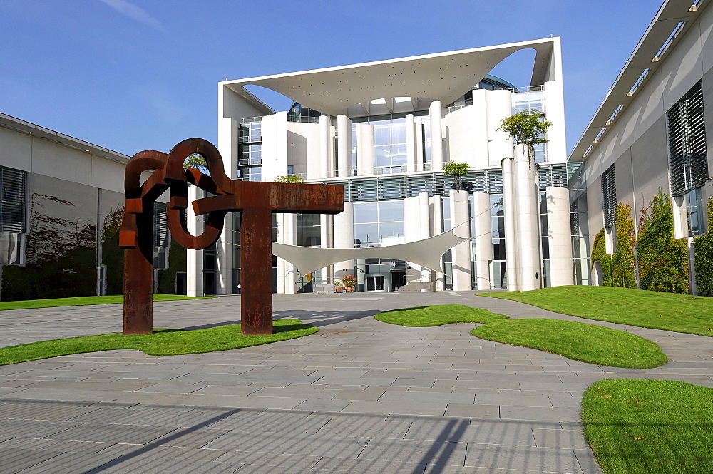 Bundeskanzleramt Federal Chancellery, Regierungsviertel governmental district, capital Berlin, Germany, Europe