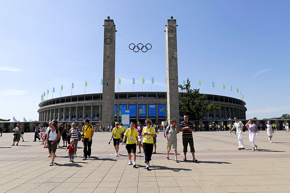 Olympic Stadium, 12th IAAF World Championships in Athletics 2009, the federal capital, Berlin, Germany, Europe