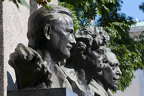 Republikdenkmal memorial, Ringstrasse street, Vienna, Austria, Europe