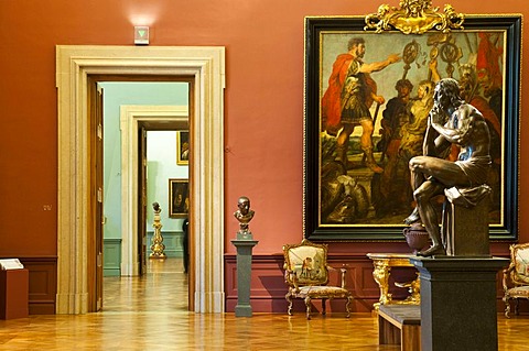 Liechtenstein Museum, Palais Liechtenstein city palace, Vienna, Austria, Europe