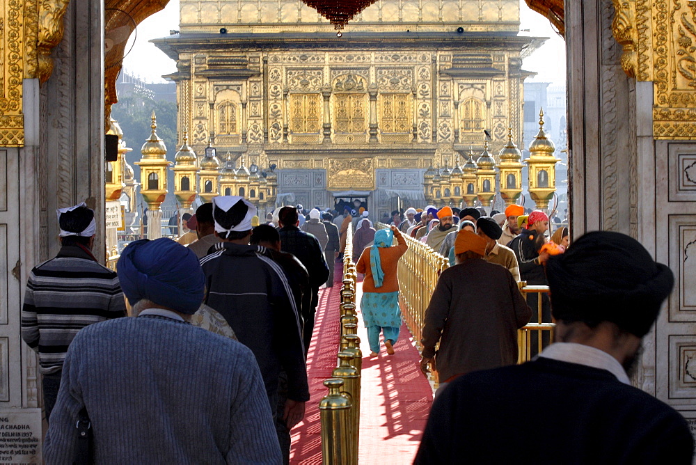 Golden Temple, Amritsar, Punjab, India, South Asia