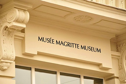 Magritte Museum, Brussels, Belgium, Europe