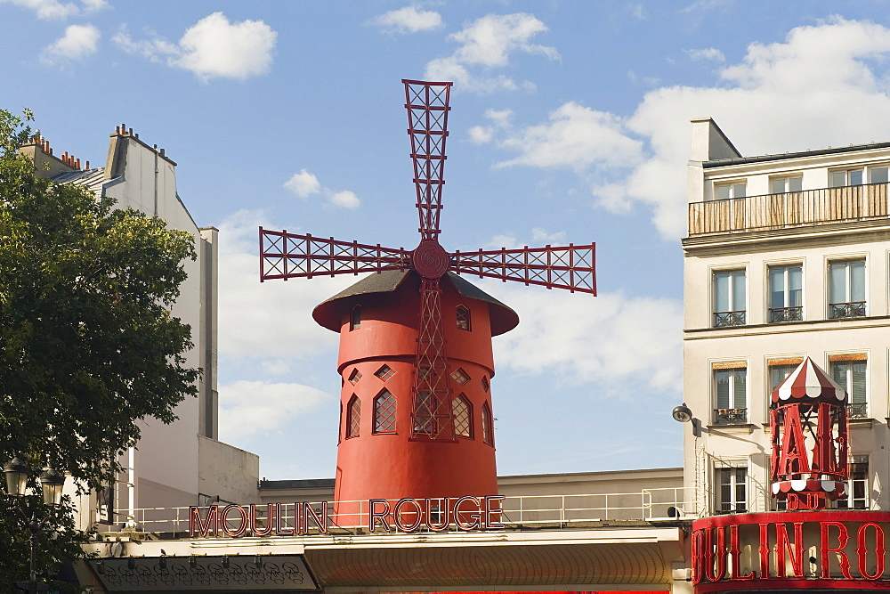 The Moulin Rouge, Montmartre, Paris, France, Europe