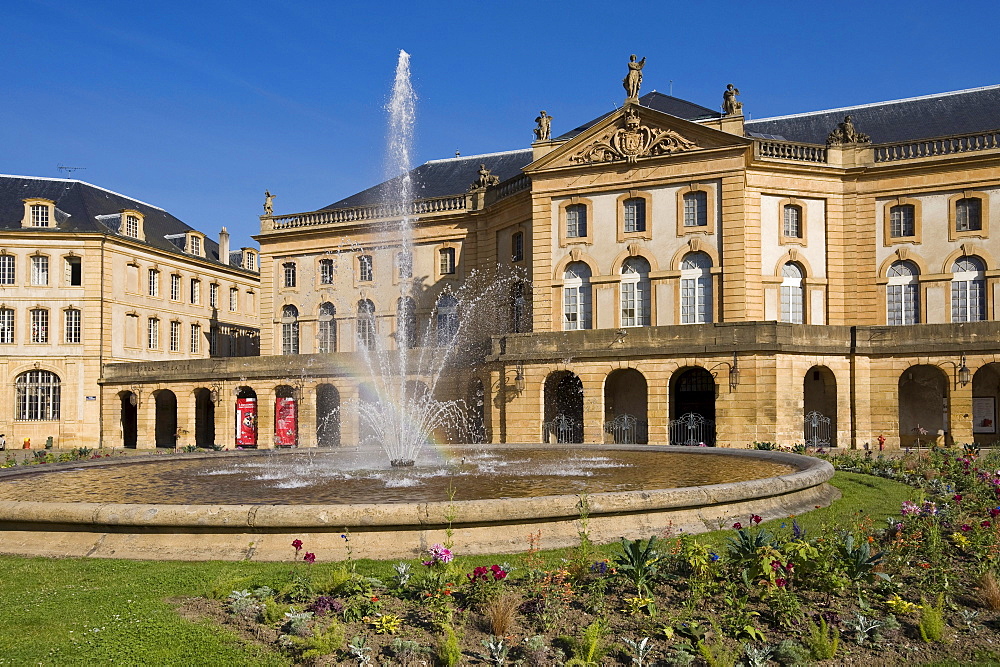 Place de la Comedie, Opera House, Metz, Lorraine, France, Europe, PublicGround