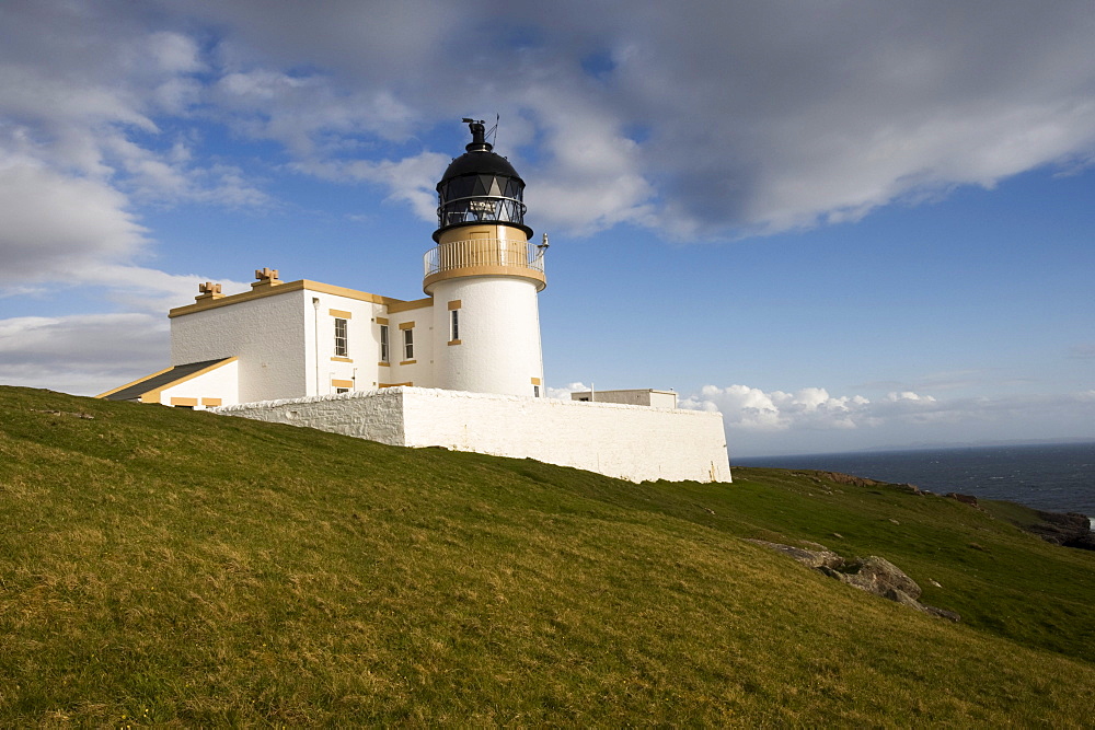 Lighthouse, Point Stoer, Stoer, Scotland, United Kingdom, Europe