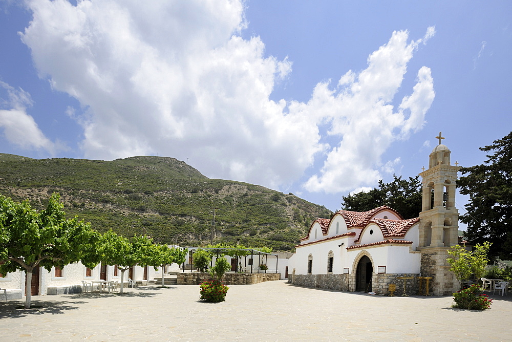 Moni Skiadi monastery, Rhodes, Greece, Europe