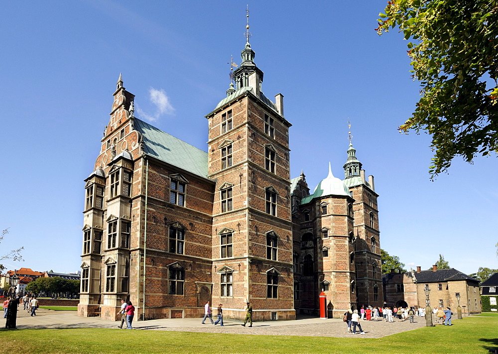 Rosenborg Castle, Copenhagen, Denmark, Scandinavia, Northern Europe, Europe