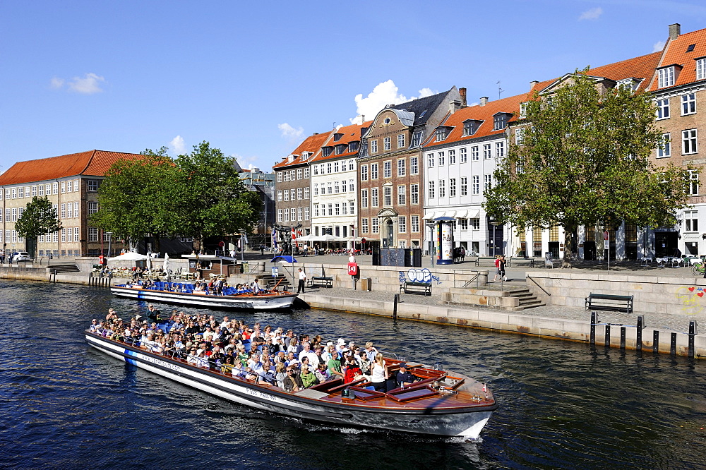 Frederiksholm Canal, Copenhagen, Denmark, Scandinavia, Northern Europe, Europe