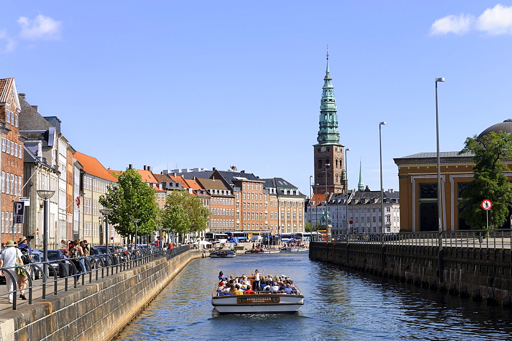 Frederiksholm Canal, Copenhagen, Denmark, Scandinavia, Northern Europe, Europe