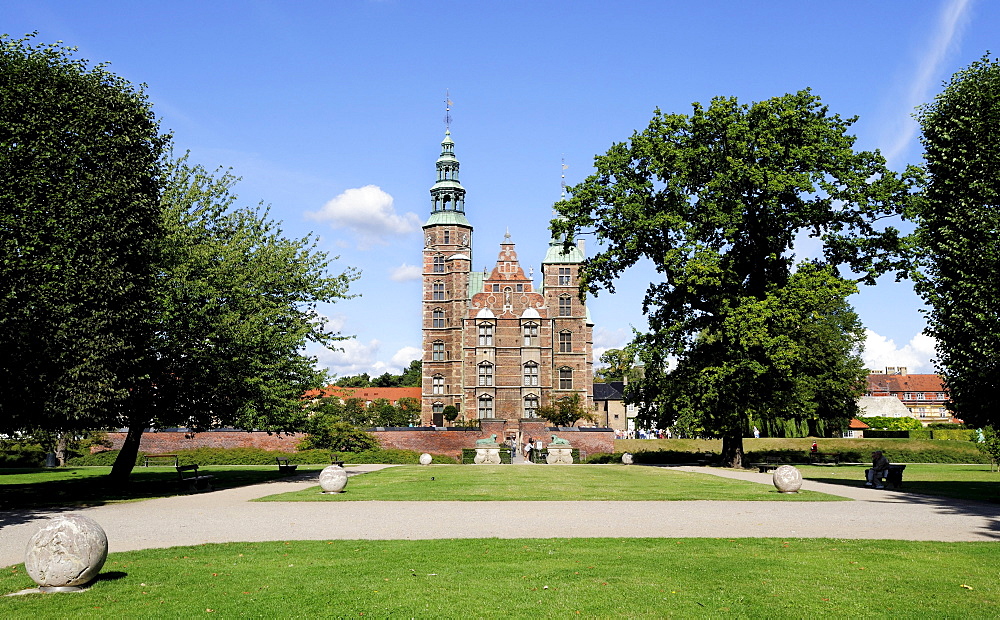 Rosenborg Castle, Copenhagen, Denmark, Northern Europe