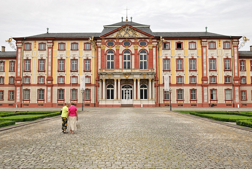 Schloss Bruchsal Palace, prince-bishop's residence, Bruchsal, Baden-Wuerttemberg, Germany, Europe