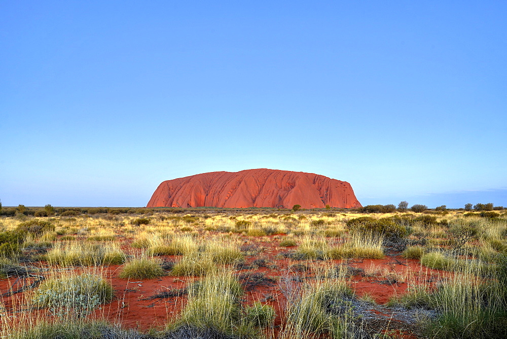 Uluru, Ayers Rock at sunset, Uluru-Kata Tjuta National Park, Northern Territory, Australia