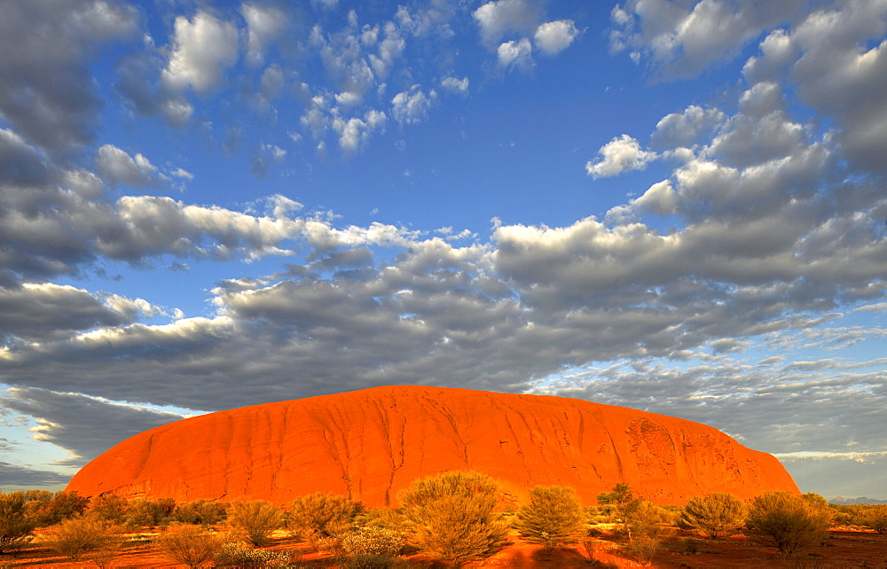 Uluru, Ayers Rock at sunrise, Uluru-Kata Tjuta National Park, Northern Territory, Australia