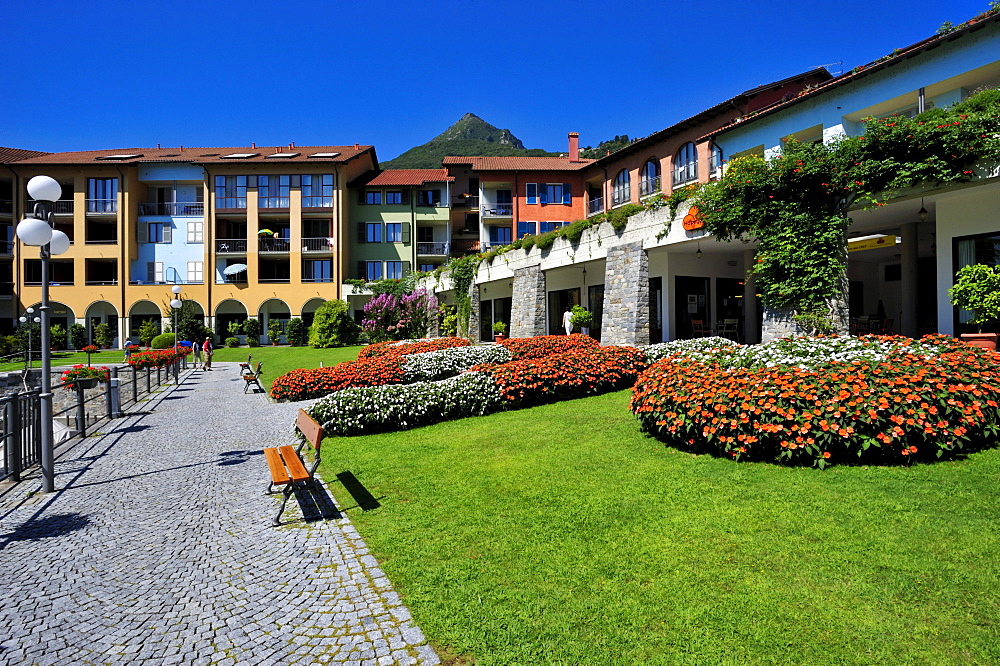 Hapimag Hotel, Lago Maggiore lake, Cannero Riviera, Piedmont, Italy, Europe