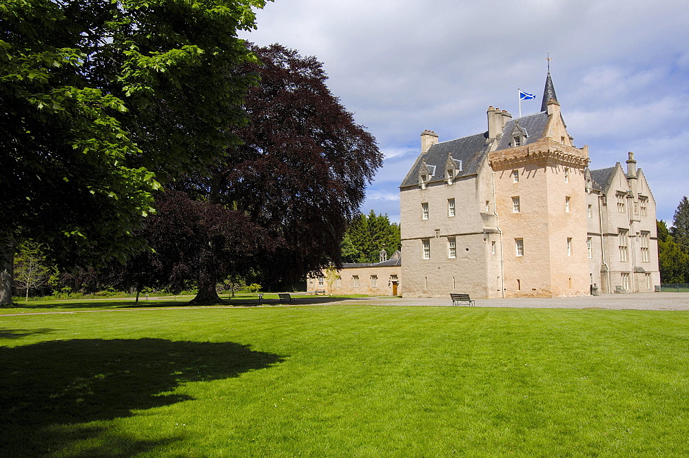 Brodie Castle near Inverness, Grampian region, Scotland, United Kingdom, Europe