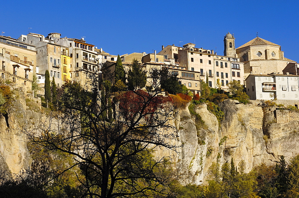 Hoz del Huecar and Hanging Houses, Cuenca, UNESCO World Heritage Site, Castilla-La Mancha, Spain, Europe