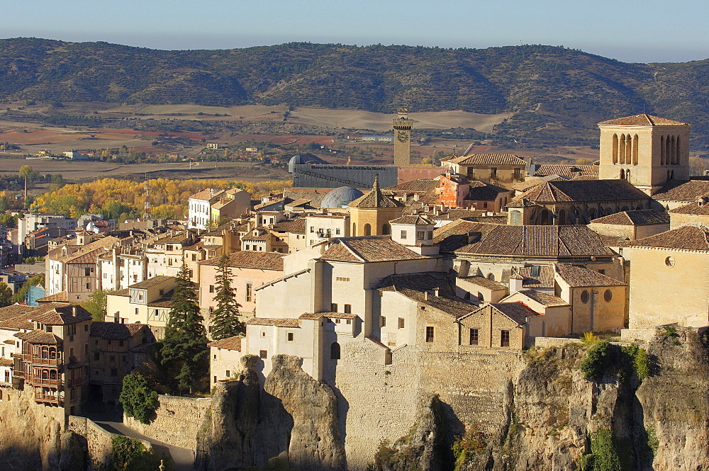 Old town and the Hanging Houses, Cuenca, UNESCO World Heritage Site, Castilla-La Mancha, Spain, Europe