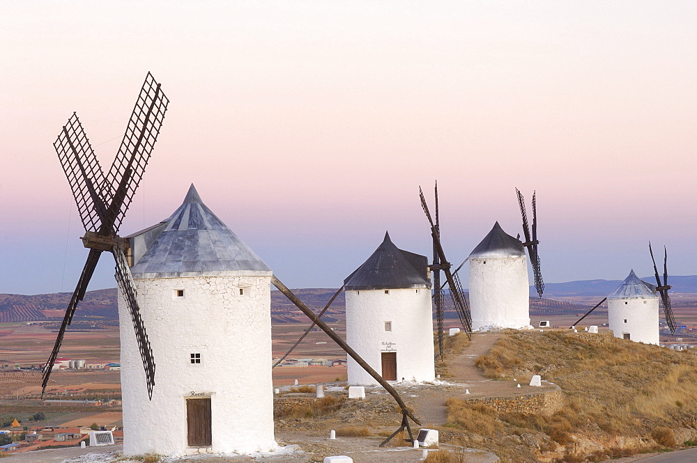 Windmills, Consuegra, Toledo province, Route of Don Quixote, Castilla-La Mancha, Spain, Europe