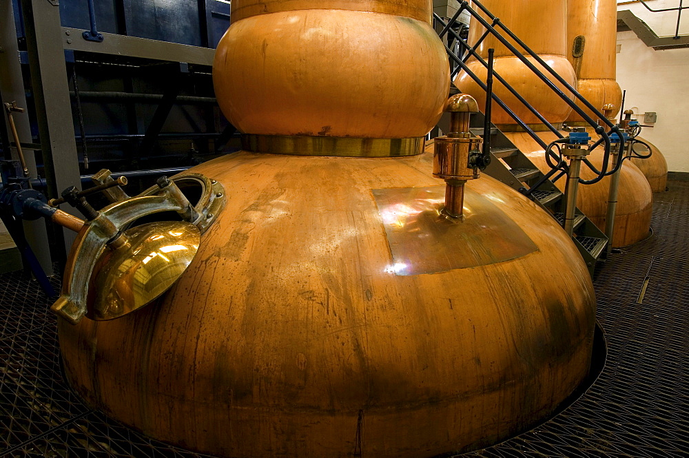 Tobermory Whisky distillery, 1798, Isle of Mull, Scotland, United Kingdom, Europe