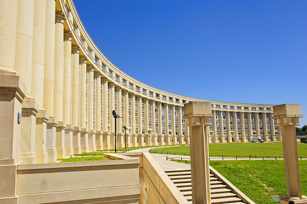 Antigone residential complex, 1979-1983, by Ricard Bofill, Montpellier, Herault, Languedoc-Roussillon, France, Europe