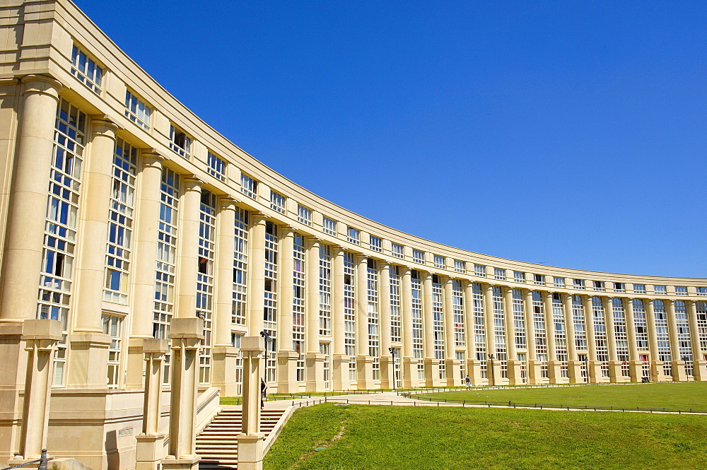 Antigone residential complex, 1979-1983, by Ricard Bofill, Montpellier, Herault, Languedoc-Roussillon, France, Europe