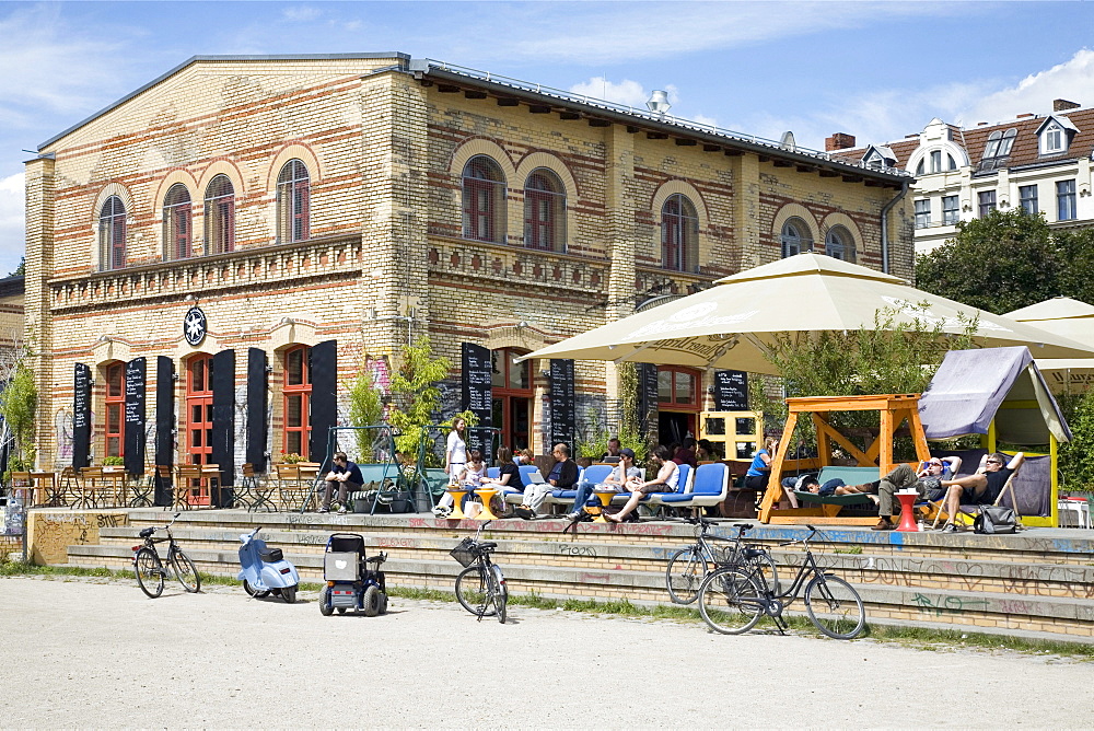 Goerlitzer Park, Kreuzberg-Cafe Edelweiss, Berlin, Germany, Europe