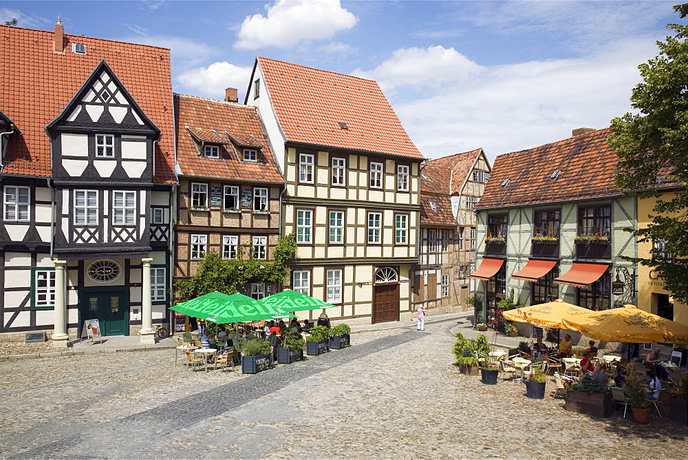 Schlossberg, Quedlinburg, Saxony-Anhalt, Germany, Europe