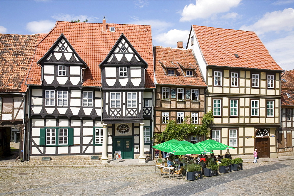 Schlossberg, Quedlinburg, Saxony-Anhalt, Germany, Europe