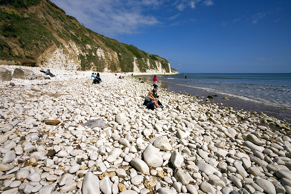 Danes Dyke Beach, near Bridlington, East Riding of Yorkshire, England, United Kingdom, Europe