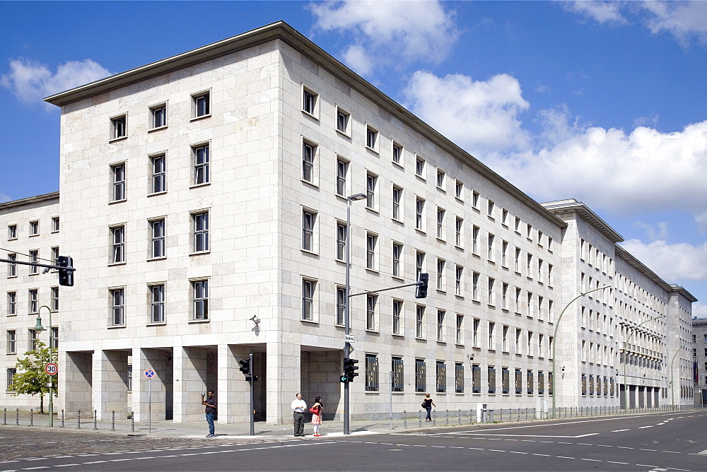 Former Reich Air Ministry, now German Finance Ministry, Wilhelmstrasse, Berlin, Germany, Europe