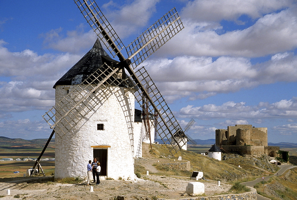 Don Quixote windmills, Consuegra, Castilla-La Mancha, Spain, Europe