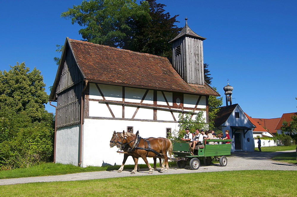 Swabian Farm Museum, Illerbeuren, Upper Swabia, Allgaeu, Bavaria, Germany, Europe