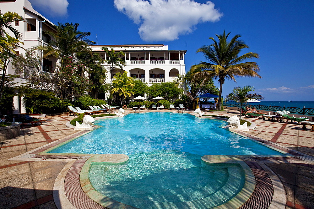 Zanzibar Serena Inn, the leading hotel in Stone Town, Zanzibar, Tanzania, Africa