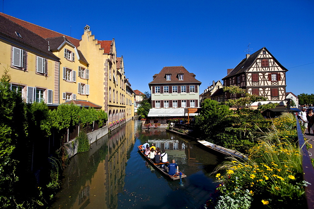 Historic town centre of Colmar, Colmar, Alsace, France, Europe