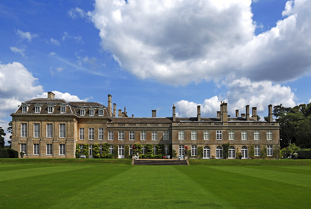 "Boughton House", seen from the garden, Geddington, Kettering, Northamptonshire, England, United Kingdom, Europe