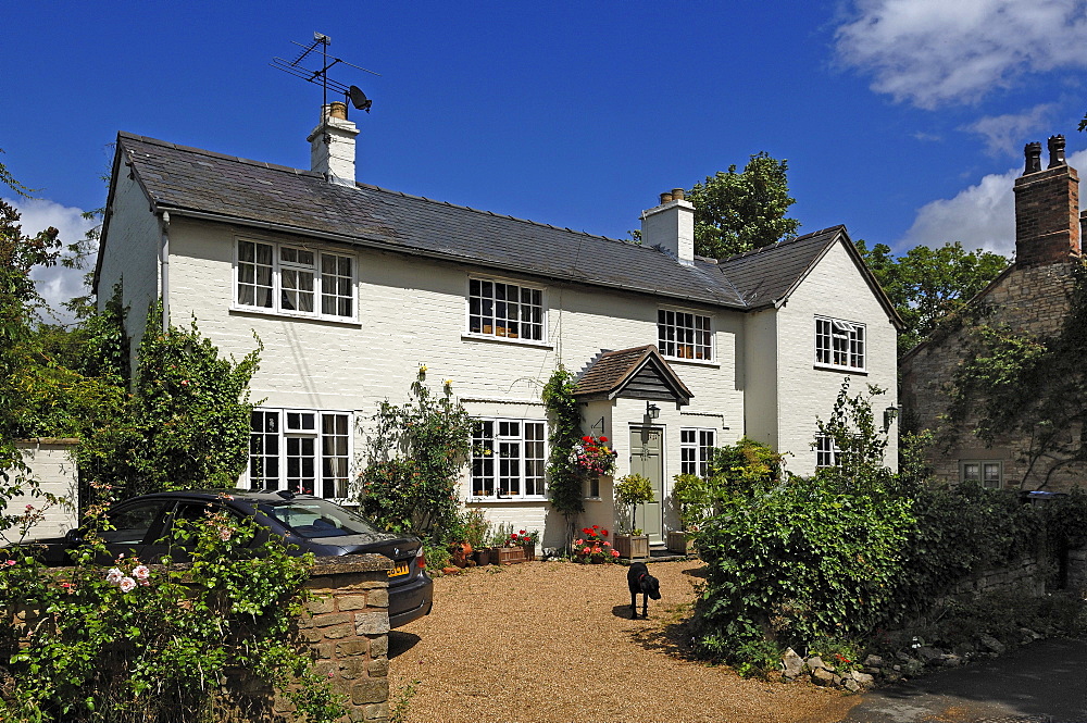 English country house, Middle Lane, Armscote, Warwickshire, England, United Kingdom, Europe