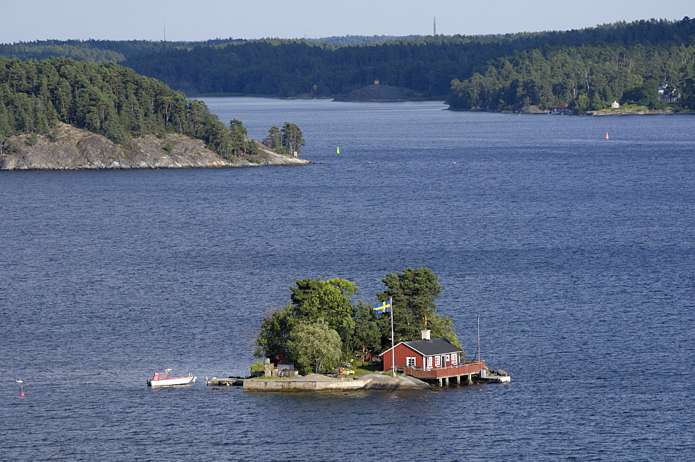 Archipelago with islands, Stockholm, Sweden, Europe