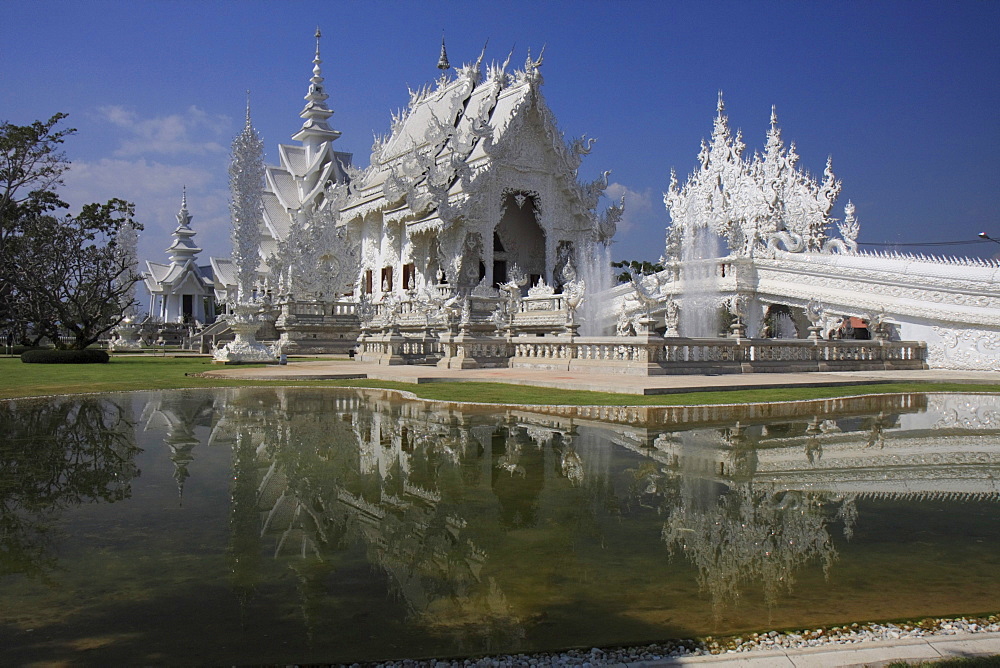 Wat Rong Khun, Chiang Rai, Thailand, Asia