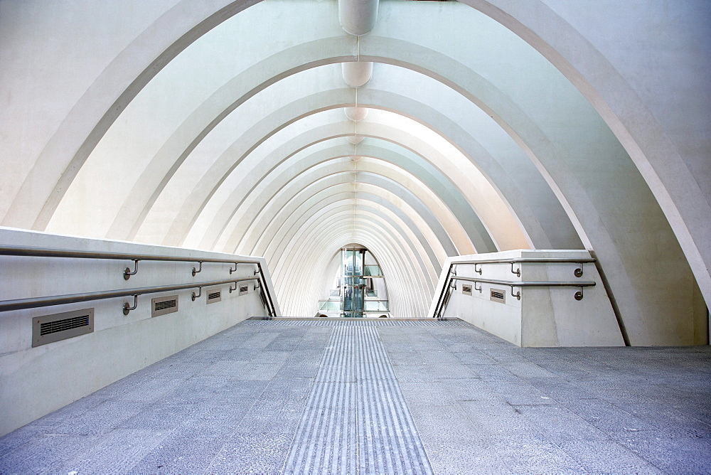 Gare de Liege-Guillemins train station by architect Santiago Calatrava in Liege, Belgium, Europe