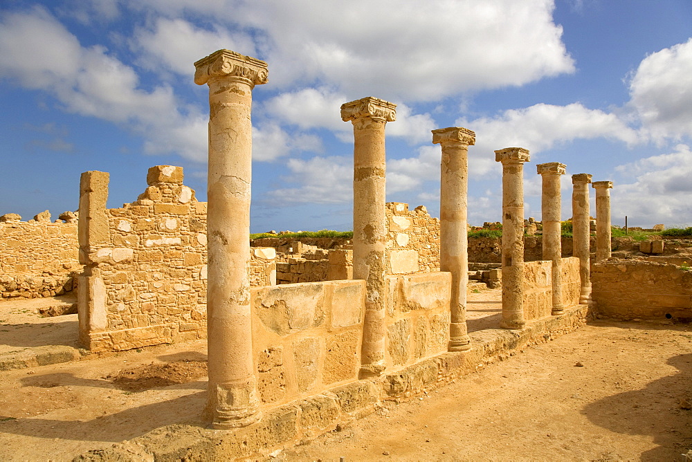 Archaeological site of Kato Pafos, UNESCO World Heritage Site, Paphos, Cyprus, Greece, Europe