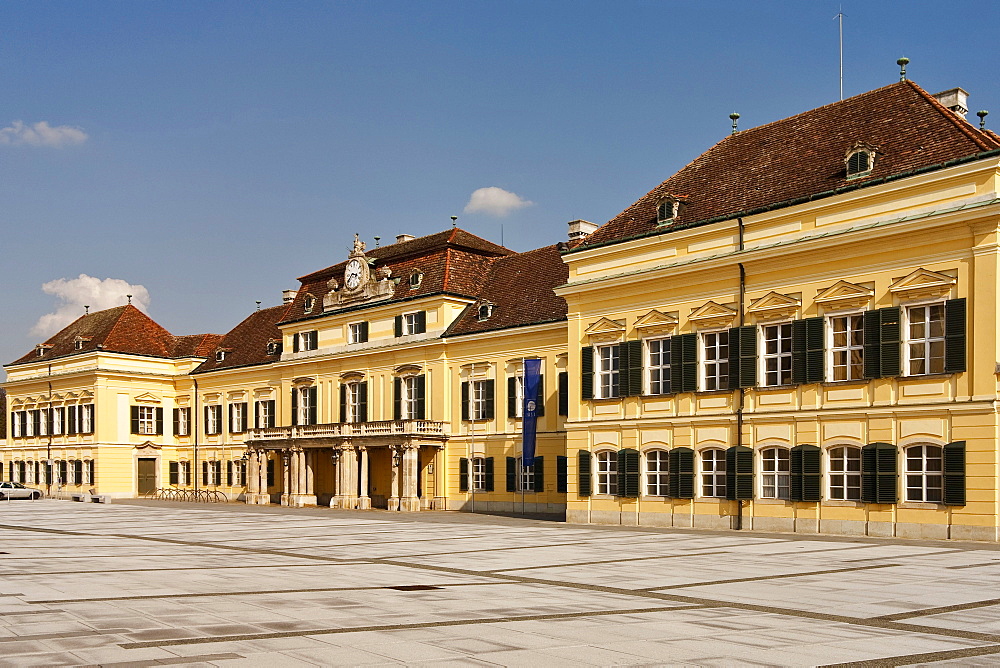 Schlossplatz Square in the chateau park in Laxenburg, Lower Austria, Europe