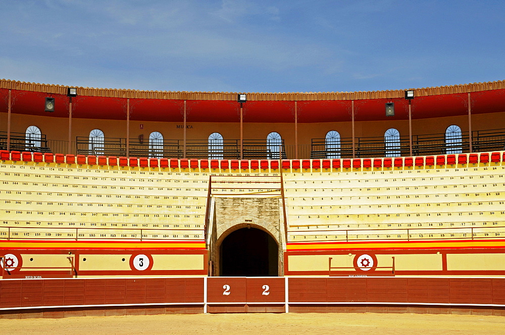 Bullring, bullfighting, arena, Monovar, Alicante, Spain, Europe